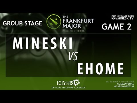 The Frankfurt Majors - Gigabyte.Mineski vs EHOME - Best of 3 - Game 2 - DUNOO and LON