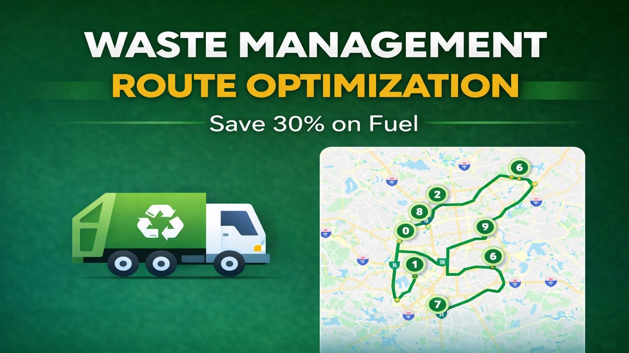 Route Optimization for Waste Management: Complete Guide 2026 #routeplanner #wastemanagement