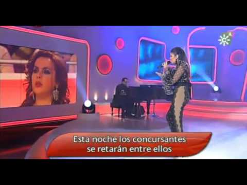 Sandra Acal- A ciegas- gala 20 copla