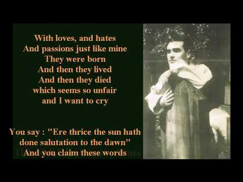 The Smiths Cemetry Gates Lyrics