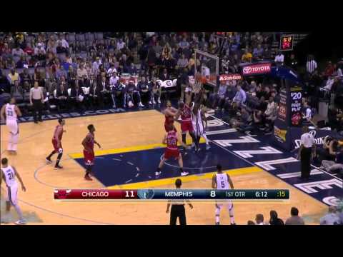 NBA Chicago Bulls Vs Memphis Grizzlies Game Recap D-Rose Triple Double.