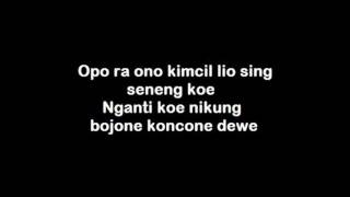 Download lagu NDX AKA - Bojoku Ketikung (LIRIK) mp3