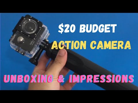 $20 Budget Action Camera Unboxing, Review, & Impressions - Jadfezy Action Camera N1 Pro