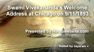 Speech by Swami Vivekanada At Chicago