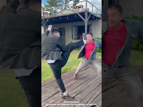 Stay Calm In Danger[4081][THAO SELF DEFENSE] #vothuat #kungfu #martialarts #shorts #defense