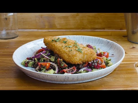 Simply Breaded Large Cod Fillets - Puy lentil & Tomato salad | Summer Swaps