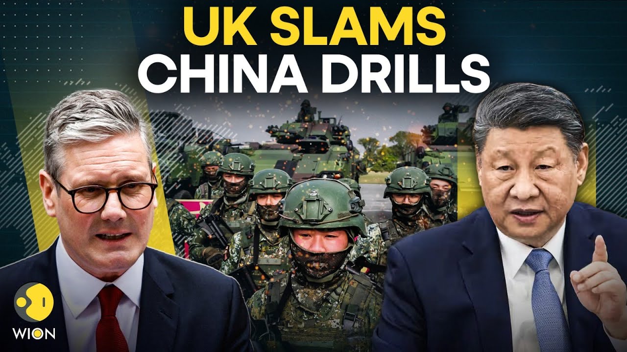 China-Taiwan Conflict LIVE: UK Calls for Restraint Over China's Military Drills Around Taiwan |WION