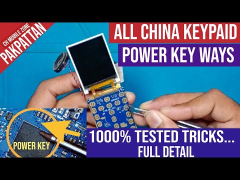 keypad mobile power key not working solution /all china mobile power button jumper / ch mobile zone