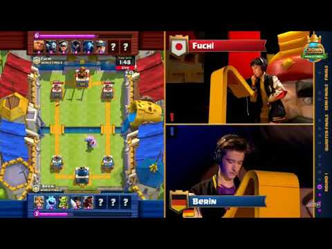 Berin Vs. Fuchi - Big Fail | Clash Royal Crownshampionship Final 2017