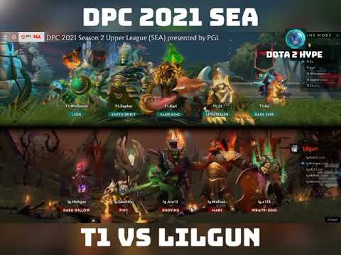 T1 vs LILGUN DPC 2021 SEA Upper Division Season 2 Dota 2 Highlights