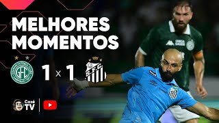 MELHORES MOMENTOS: GUARANI 1 X 1 SANTOS | PAULISTÃO 2026 | 3ª RODADA