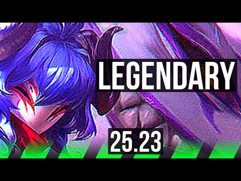 KINDRED vs AATROX (JGL) | 13/2/9, Legendary | KR Master | 25.23