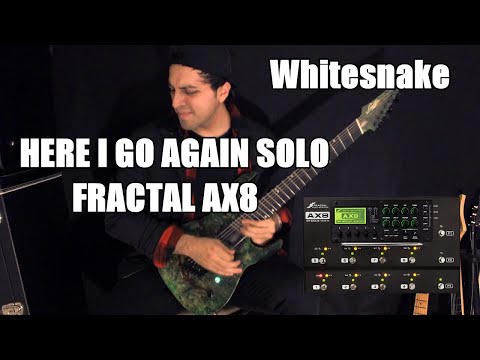 Whitesnake - Here I Go Again (Guitar Solo) Eric Maldonado Fractal AX8