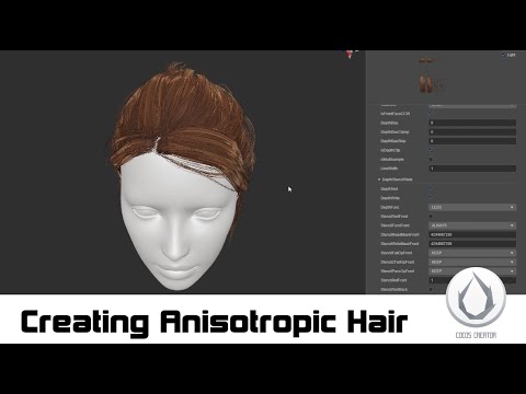 Creating Anisotropic Hair Using Cocos Creator