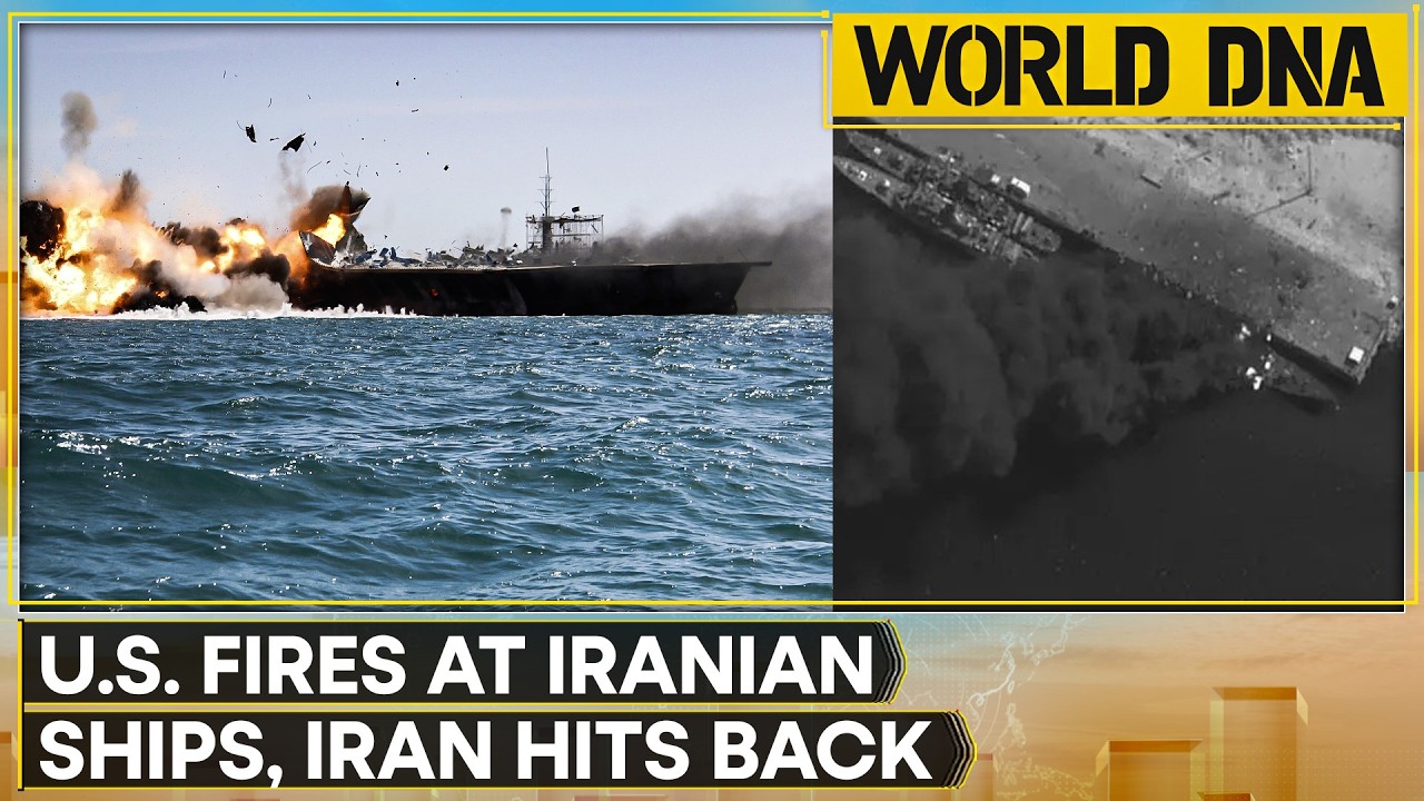 World DNA LIVE: US Fires at Iranian Ships, Iran Hits Back | Russia-Ukraine Agree 3-Day Truce | WION