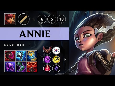 Annie Mid vs Yone: Rampage - KR Grandmaster Patch 14.23