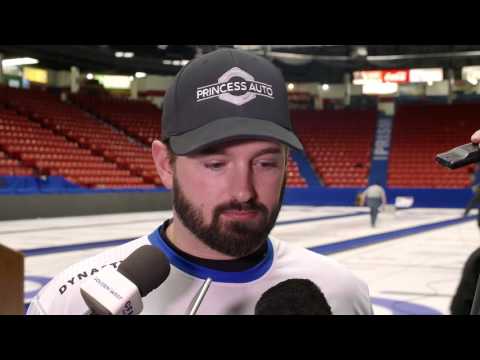 2016 Home Hardware Canada Cup - Media Scrum - Men's Finals