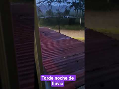 #tarde#noche de #lluvia en #castilla la nueva#Meta#colombia