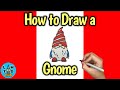How to Draw a Gnome - Step by Step Tutorial