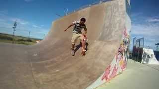 preview picture of video 'Skate tour Somo Cantabria Santander'