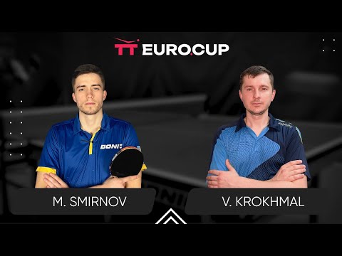 18:50 Mykyta Smirnov - Vitalii Krokhmal 25.10.2023 TT Euro.Cup Ukraine Master. TABLE 4