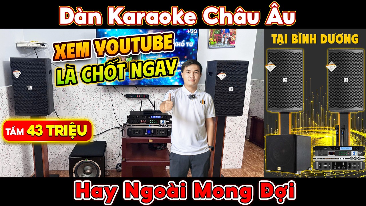 Video sản phẩm Dàn Karaoke DT TT210: (DT D2000, Vatasa T500, Vatasa V6 Pro, Vatasa VA-2600, Nex 12)
