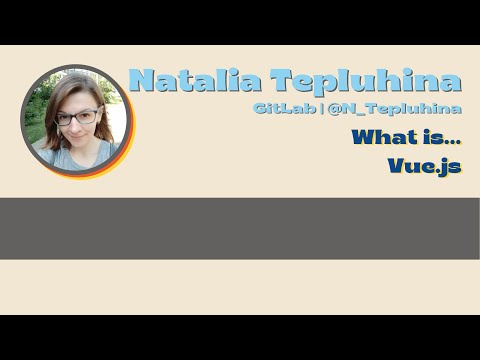 What is... Vue js | Natalia Tepluhina