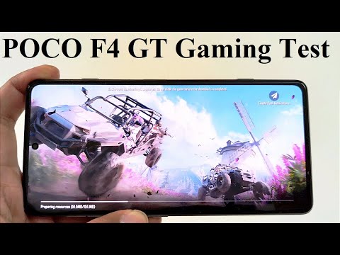 POCO F4 GT - Hardcore Gaming Test (PUBG Mobile, Call of Duty, Injustice 2, Asphalt 9,Dead Trigger 2)