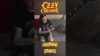 Ozzy - Lightning Strikes (solo) #ozzyosbourne #jakeelee #guitarsolo