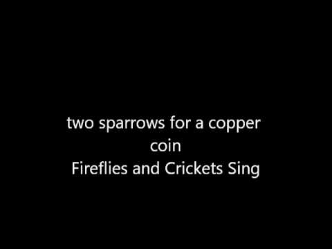 Two Sparrows for a Copper Coin - Fireflies and Crickets Sing rehearsal 4-6-11