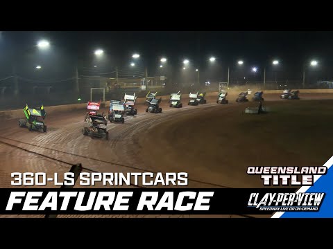 360-LS Sprintcars | Queensland Title 2024/25 - Maryborough - 24th May 2025 | Clay-Per-View