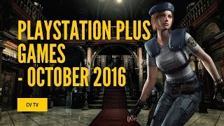 "FREE" PlayStation Plus Games - October 2016: Resident Evil, Transformers