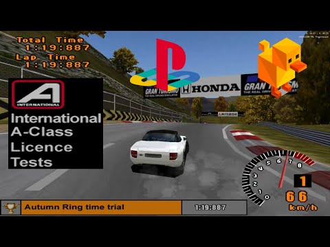 Gran Turismo 1 - License IA-5 Gold (Duckstation HD 1080p)