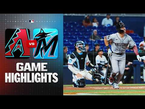 마이애미 VS 애리조나 10:6 MLB 하이라이트