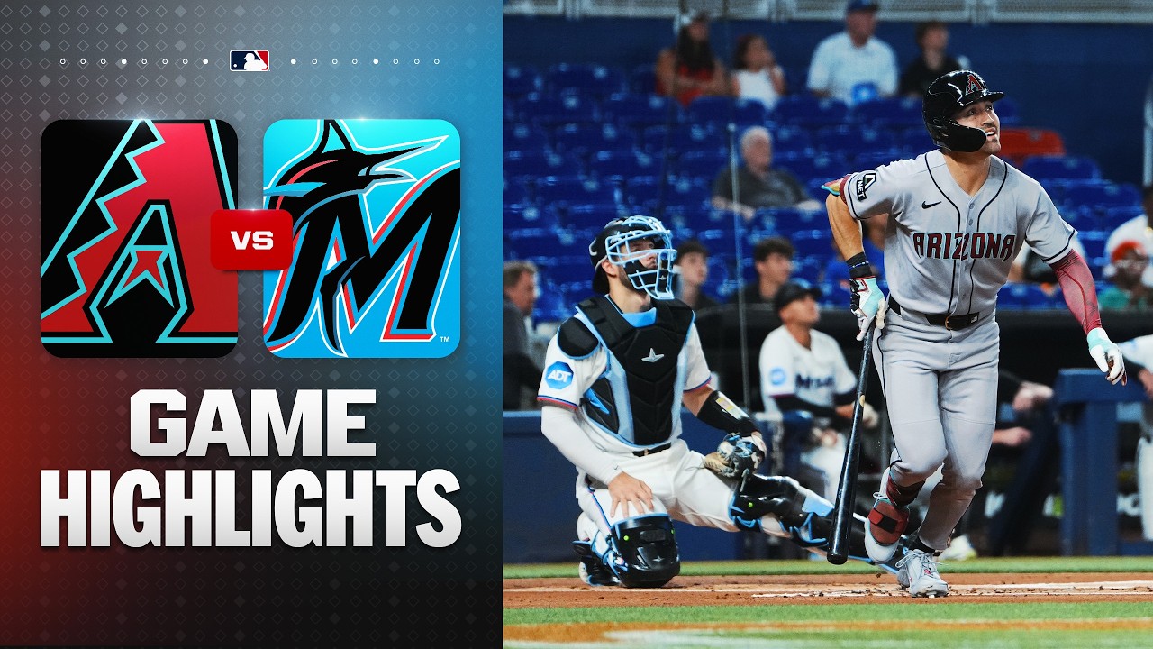 6월10일 애리조나 마이애미 MLB 하이라이트