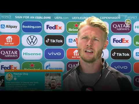 Simon Kjær interview before Denmark - Finland - EURO 2020