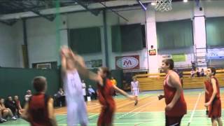 preview picture of video 'BB19 Highlights #1 UKS 2 Wołomin  76 -63 UKS Trójka Żyrardów'