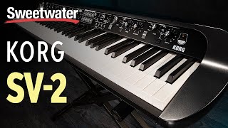 Video thumbnail for Korg SV-2 Stage Piano Demo and Deep Dive by Sweetwater