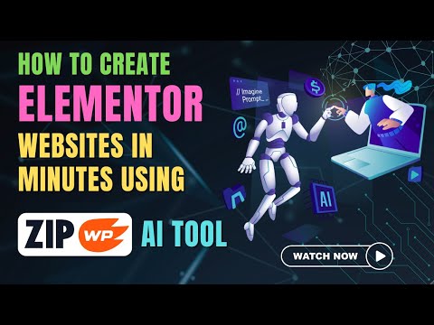 Build AMAZING Elementor Websites in Minutes with ZipWP AI Tool