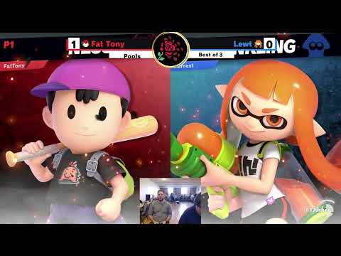 RCR 2 Pools - Lewt (Inkling) vs Fat Tony (Ness) - SSBU Ultimate