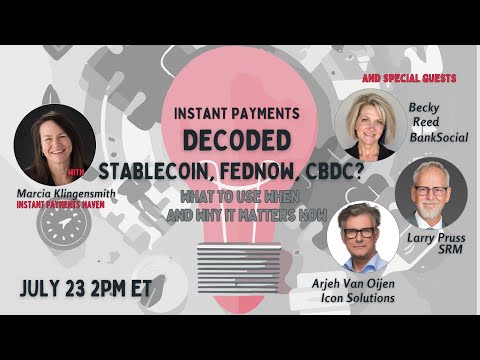 Stablecoin vs FedNow vs CBDC: What to Use—And Why It Matters Now | Instant Payments Decoded Ep. 6