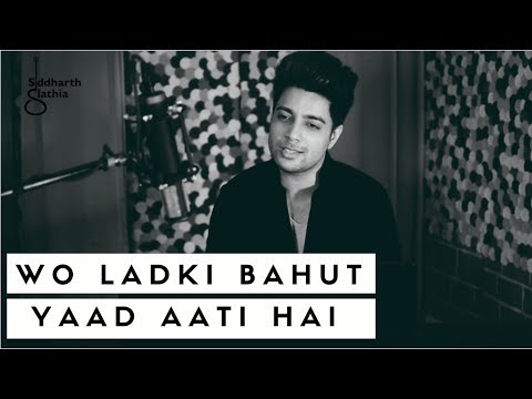 Woh Ladki Bahut Yaad Aati Hai - Unplugged | Kumar Sanu | Qayamat | Siddharth Slathia