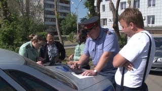 Гаи и приставы ловят должников
