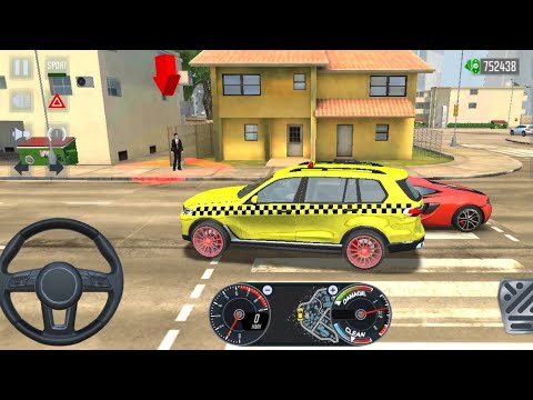 Taxi SIM 2020 | SUV BMW X7 Driving Miami City Car Simulator Driving Car Android Gameplay
