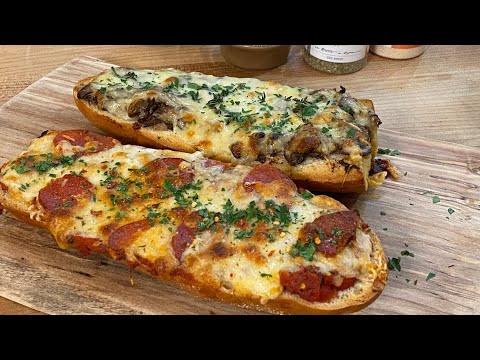 How To Make Pepperoni French Bread Pizza | Rachael Ray