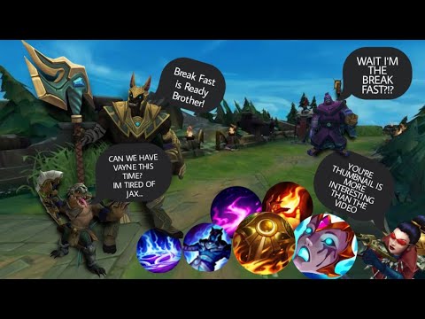 4 Burn Nasus Cooks You And Bonk You Into A Tasty Meal!