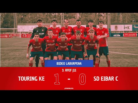 LABURPENA I Touring KE 1-0 SD Eibar C (11. Jardunaldia)