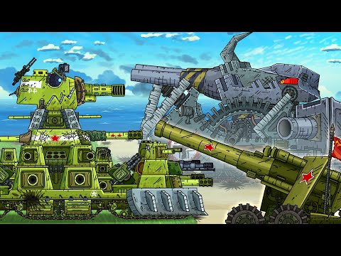 KV-44 STOLEN… FORTRESS FALLS TO RATTE - Cartoons about tanks