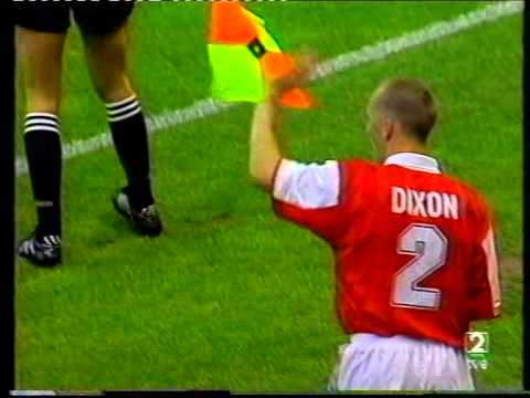 Primera parte Final Recopa 95 Arsenal F.C - Real Zaragoza