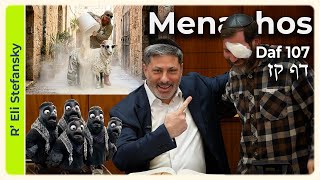 Daf Yomi Menachos Daf 107 by R' Eli Stefansky